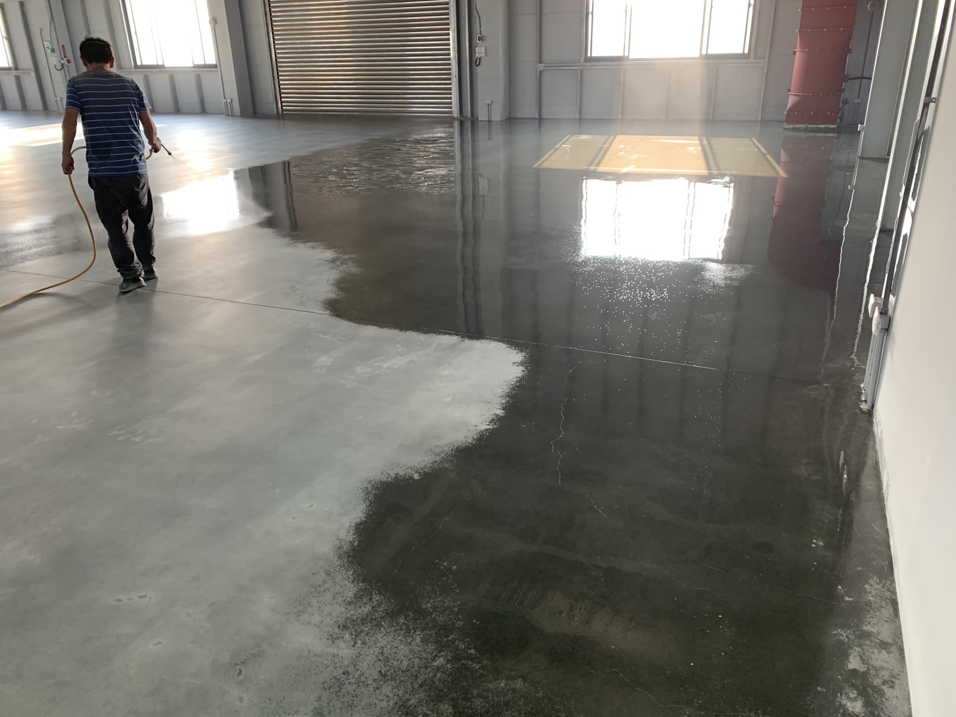 上市上櫃廠房｜金屬製品廠新建廠辦｜噴灑藥劑實錄 02