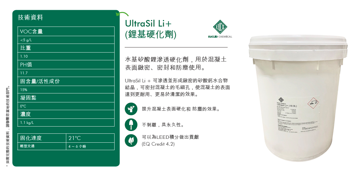 UltraSil Li+ 鋰基硬滲透硬化劑