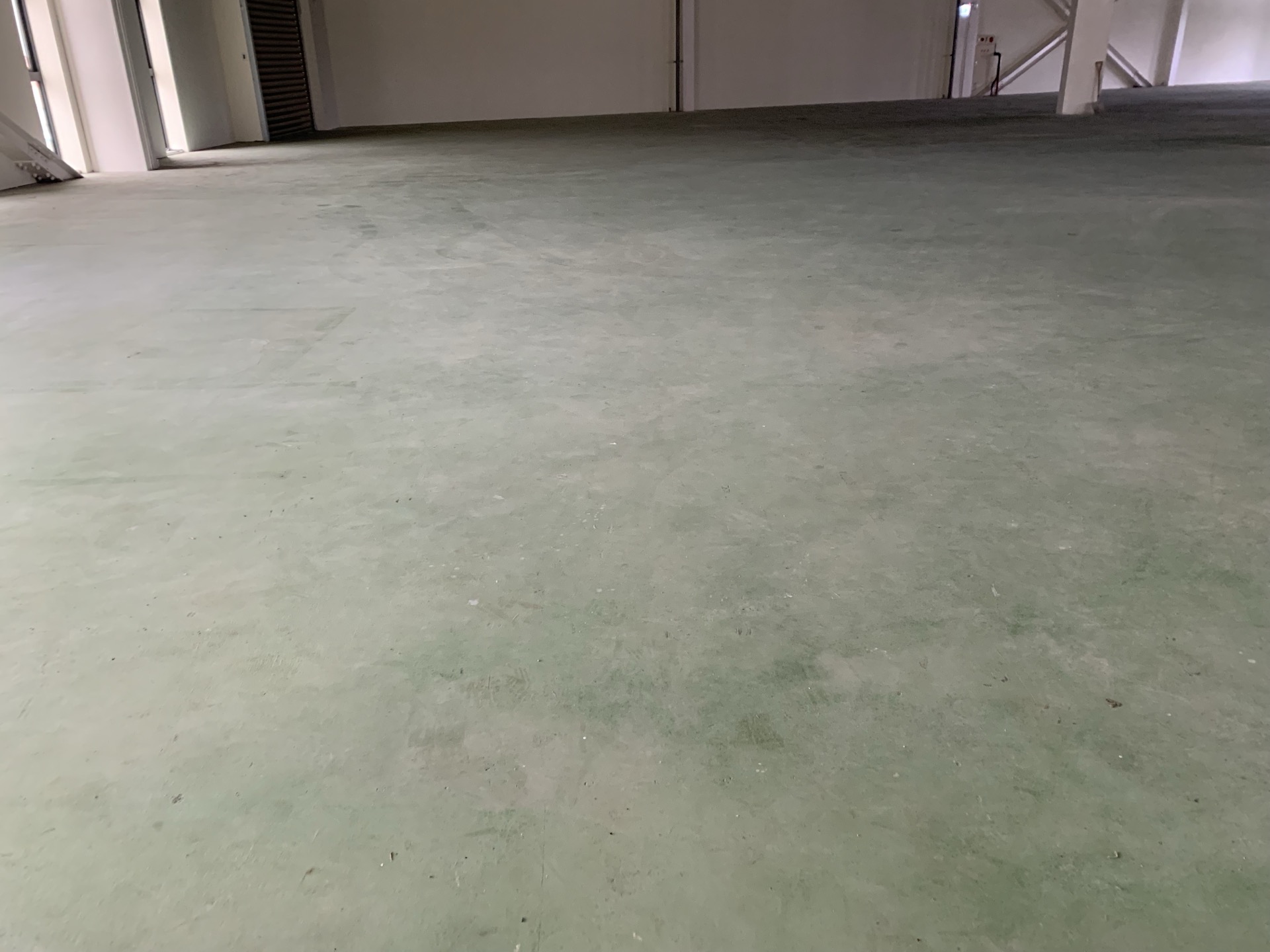綠色色粉混凝土地坪｜原況實錄 03